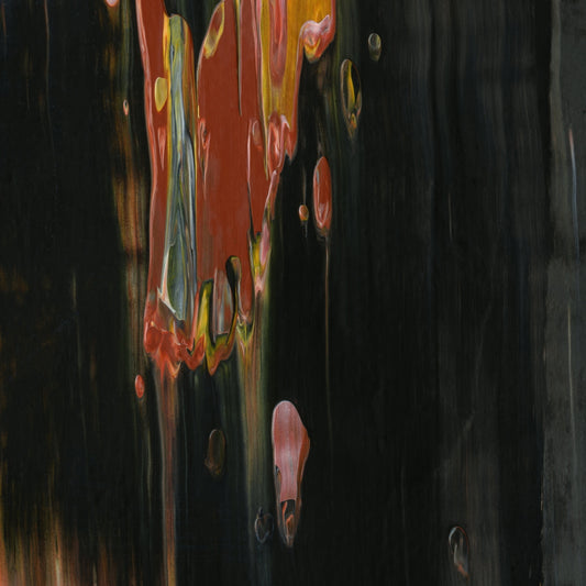 Immortal Decay C5 is an abstract oil-on-canvas artwork, a fractal of its parent painting Immortal Decay created by Anna Judd for the Scales Collection.