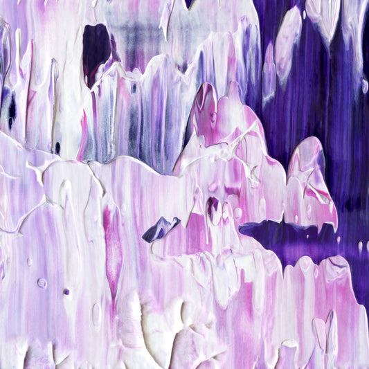 Immortal Iris F3 is an abstract oil-on-canvas artwork, a fractal of its parent painting Immortal Iris created by Anna Judd for the Scales Collection.