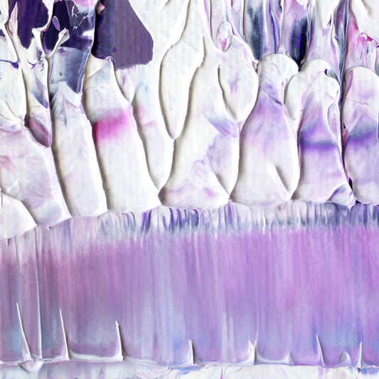 Immortal Iris G1 is an abstract oil-on-canvas artwork, a fractal of its parent painting Immortal Iris created by Anna Judd for the Scales Collection.