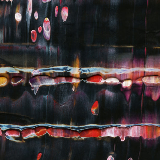 Infinite Abacus C2 is an abstract oil-on-canvas artwork, a fractal of its parent painting Infinite Abacus created by Anna Judd for the Scales Collection.