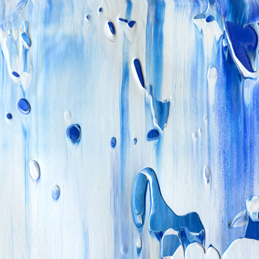 Insipid Delusion A1 is an abstract oil-on-canvas artwork, a fractal of its parent painting Insipid Delusion created by Anna Judd for the Scales Collection.