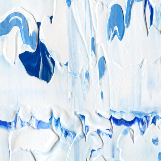 Insipid Delusion B3 is an abstract oil-on-canvas artwork, a fractal of its parent painting Insipid Delusion created by Anna Judd for the Scales Collection.