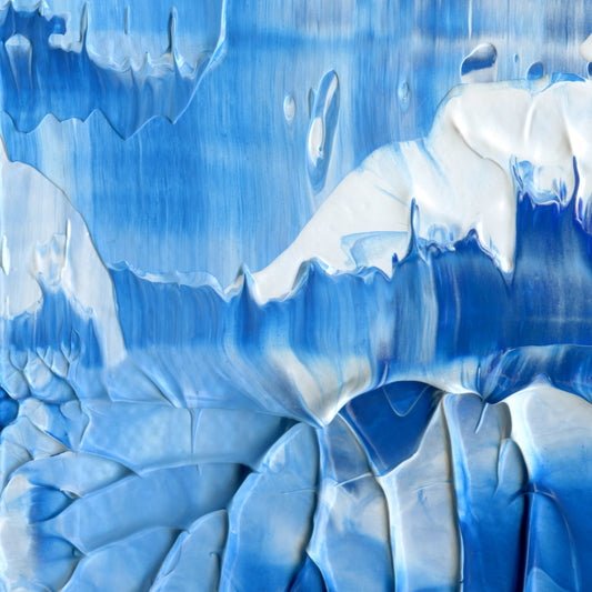 Insipid Delusion F1 is an abstract oil-on-canvas artwork, a fractal of its parent painting Insipid Delusion created by Anna Judd for the Scales Collection.