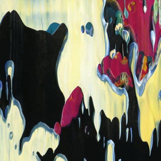 Insufficient Utterance B2 is an abstract oil-on-canvas artwork, a fractal of its parent painting Insufficient Utterance created by Anna Judd for the Scales Collection.