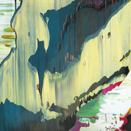 Insufficient Utterance D4 is an abstract oil-on-canvas artwork, a fractal of its parent painting Insufficient Utterance created by Anna Judd for the Scales Collection.