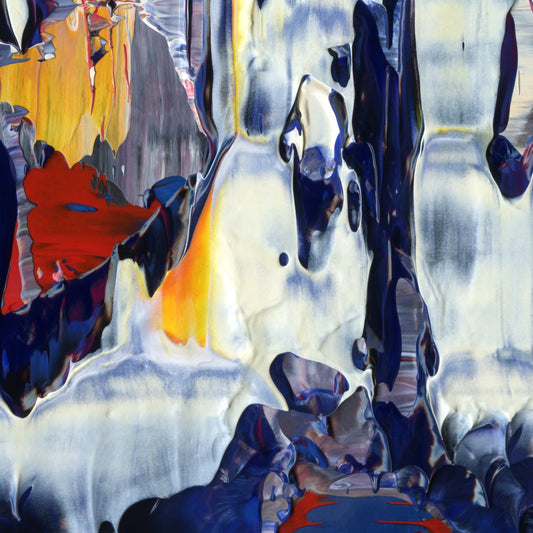 It's All So Oh I Don't Know D2 is an abstract oil-on-canvas artwork, a fractal of its parent painting It's All So Oh I Don't Know created by Anna Judd for the Scales Collection.