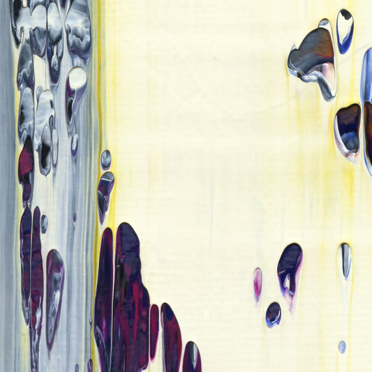 Land Of Definite Maybes B1 is an abstract oil-on-canvas artwork, a fractal of its parent painting Land Of Definite Maybes created by Anna Judd for the Scales Collection.