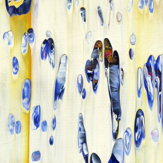 Land Of Definite Maybes B3 is an abstract oil-on-canvas artwork, a fractal of its parent painting Land Of Definite Maybes created by Anna Judd for the Scales Collection.