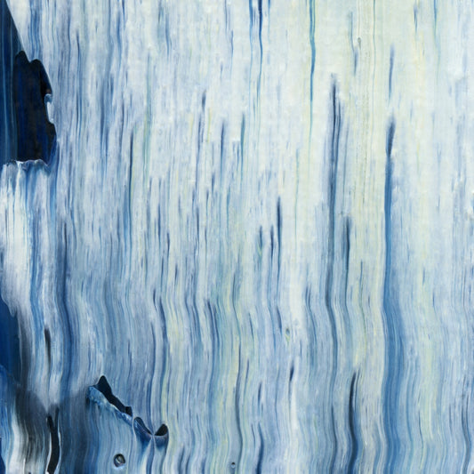 Leaving Troy B1 is an abstract oil-on-canvas artwork, a fractal of its parent painting Leaving Troy created by Anna Judd for the Scales Collection.