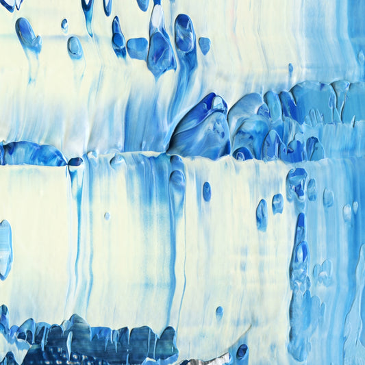 Lessons from a Conch F5 is an abstract oil-on-canvas artwork, a fractal of its parent painting Lessons from a Conch created by Anna Judd for the Scales Collection.