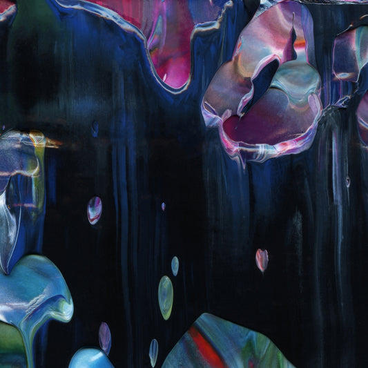 Liminal Lumina A6 is an abstract oil-on-canvas artwork, a fractal of its parent painting Liminal Lumina created by Anna Judd for the Scales Collection.