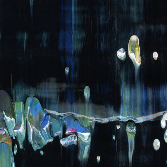 Liminal Lumina D6 is an abstract oil-on-canvas artwork, a fractal of its parent painting Liminal Lumina created by Anna Judd for the Scales Collection.