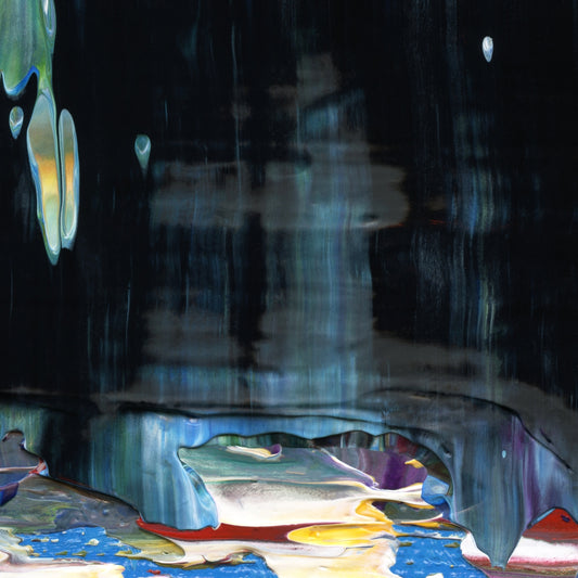 Liminal Lumina E6 is an abstract oil-on-canvas artwork, a fractal of its parent painting Liminal Lumina created by Anna Judd for the Scales Collection.