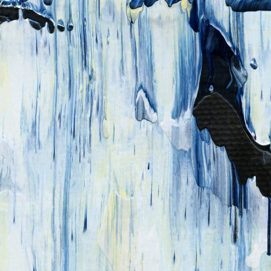 Majority Whip C2 is an abstract oil-on-canvas artwork, a fractal of its parent painting Majority Whip created by Anna Judd for the Scales Collection.