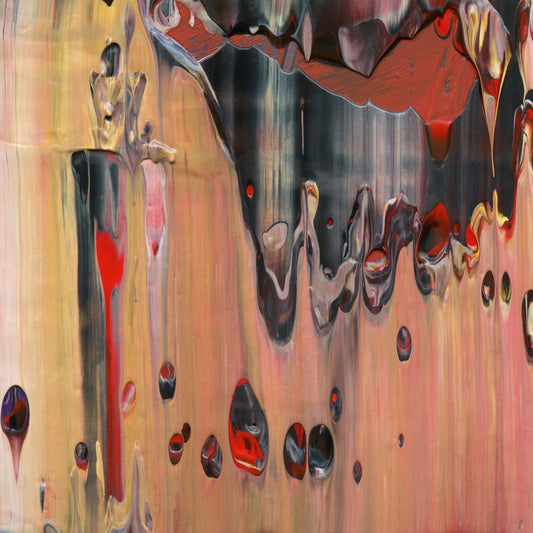 Mamelon De Taon E2 is an abstract oil-on-canvas artwork, a fractal of its parent painting Mamelon De Taon created by Anna Judd for the Scales Collection.