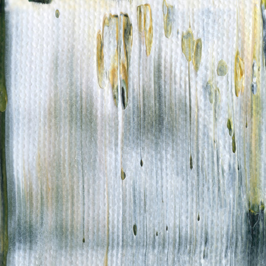 Manifesting Fog A3 is an abstract oil-on-canvas artwork, a fractal of its parent painting Manifesting Fog created by Anna Judd for the Scales Collection.
