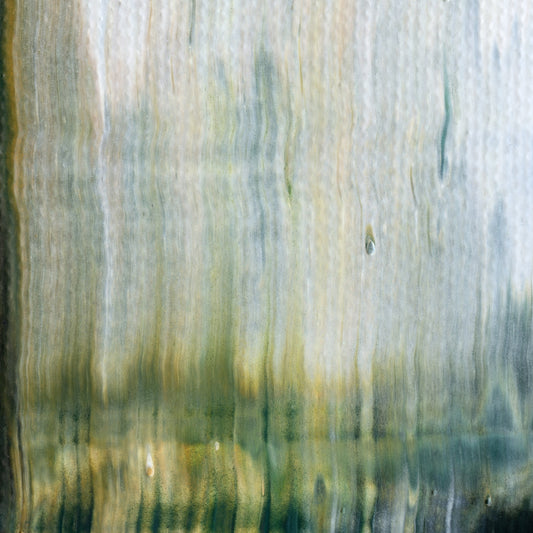 Manifesting Fog D1 is an abstract oil-on-canvas artwork, a fractal of its parent painting Manifesting Fog created by Anna Judd for the Scales Collection.