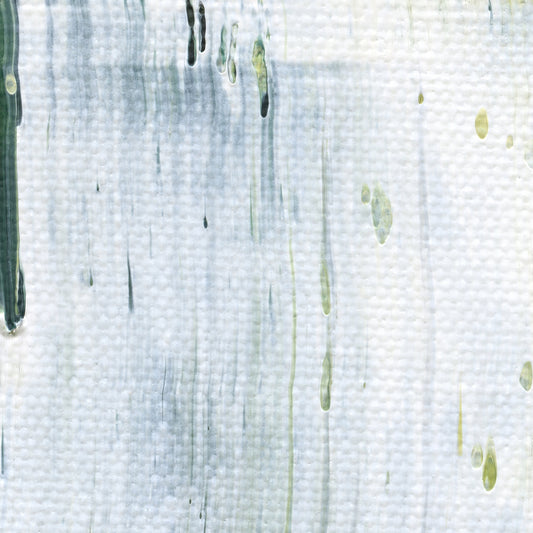 Manifesting Rain A3 is an abstract oil-on-canvas artwork, a fractal of its parent painting Manifesting Rain created by Anna Judd for the Scales Collection.