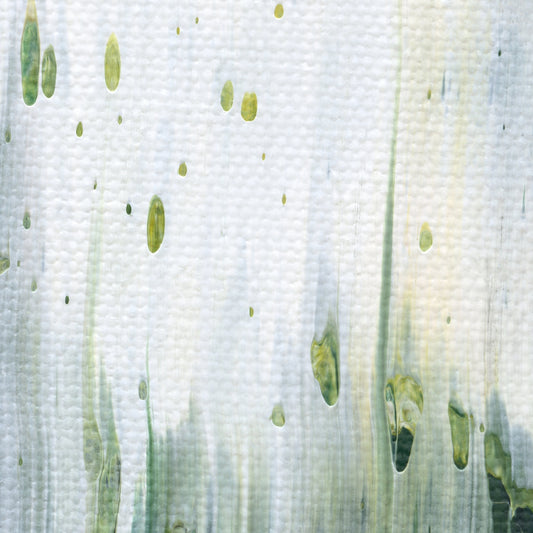 Manifesting Rain B4 is an abstract oil-on-canvas artwork, a fractal of its parent painting Manifesting Rain created by Anna Judd for the Scales Collection.