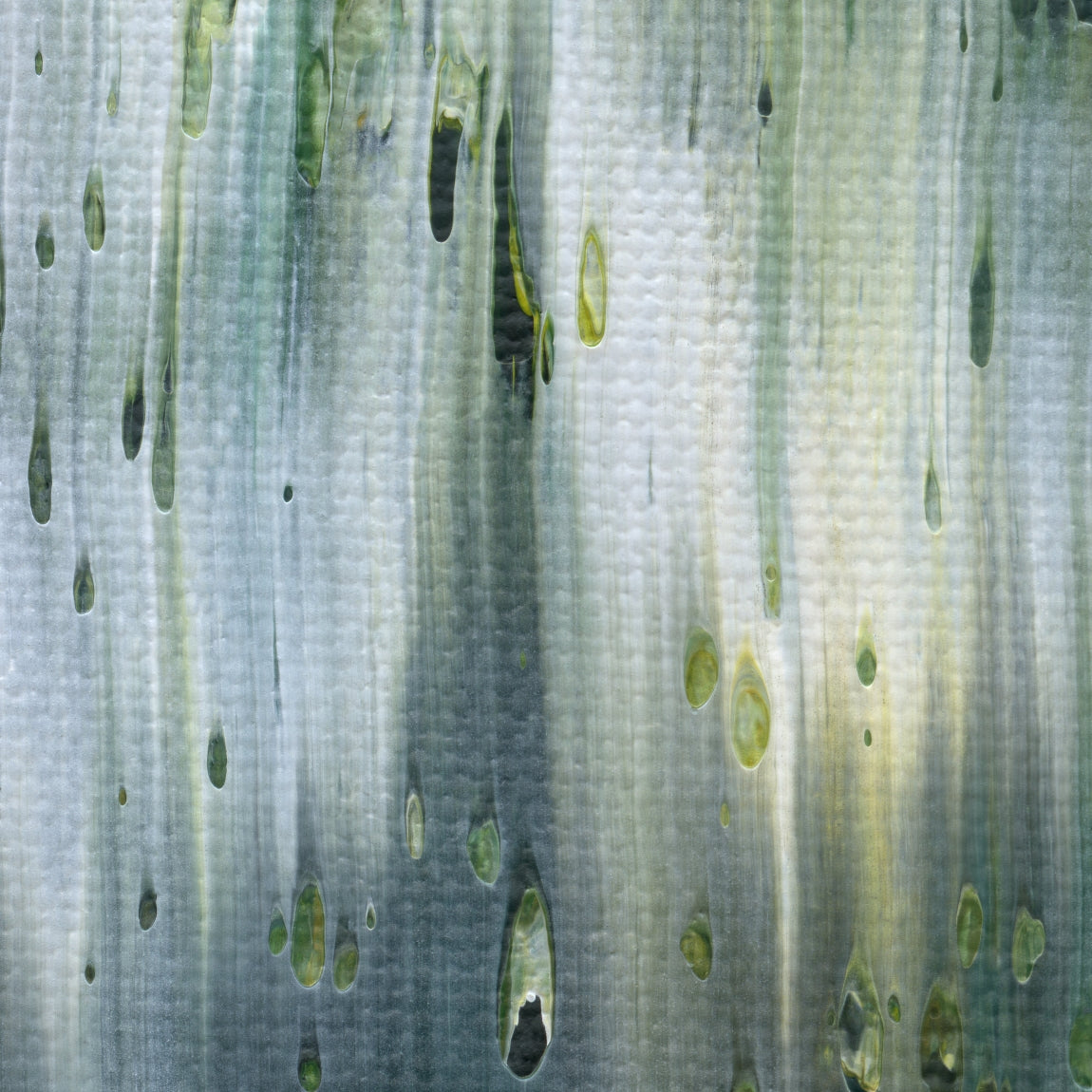 Manifesting Rain C4 is an abstract oil-on-canvas artwork, a fractal of its parent painting Manifesting Rain created by Anna Judd for the Scales Collection.