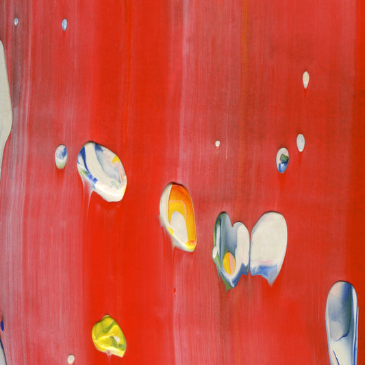 March of the Pleiadians D1 is an abstract oil-on-canvas artwork, a fractal of its parent painting March of the Pleiadians created by Anna Judd for the Scales Collection.