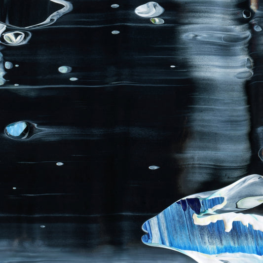 Maritime Emancipation G4 is an abstract oil-on-canvas artwork, a fractal of its parent painting Maritime Emancipation created by Anna Judd for the Scales Collection.