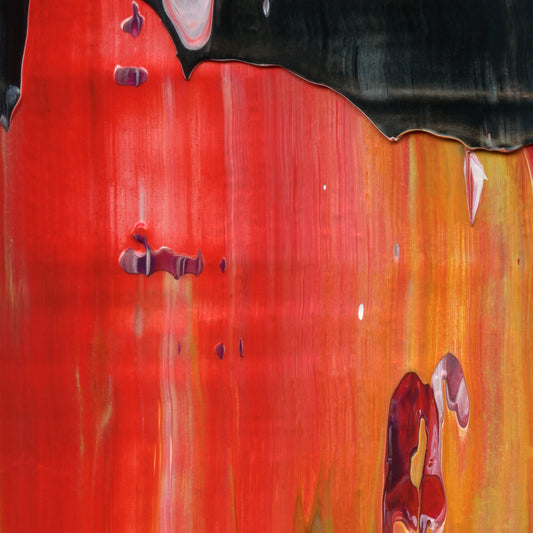 Microdosing with Dali C1 is an abstract oil-on-canvas artwork, a fractal of its parent painting Microdosing with Dali created by Anna Judd for the Scales Collection.