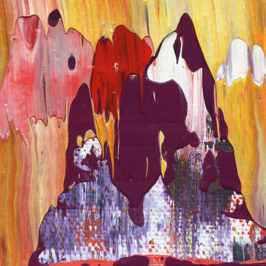 Microdosing with Dali D2 is an abstract oil-on-canvas artwork, a fractal of its parent painting Microdosing with Dali created by Anna Judd for the Scales Collection.