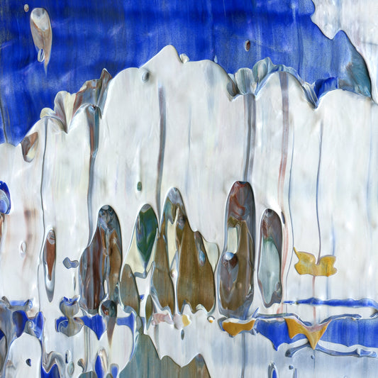 Mother's Toaster's Toasted C1 is an abstract oil-on-canvas artwork, a fractal of its parent painting Mother's Toaster's Toasted created by Anna Judd for the Scales Collection.