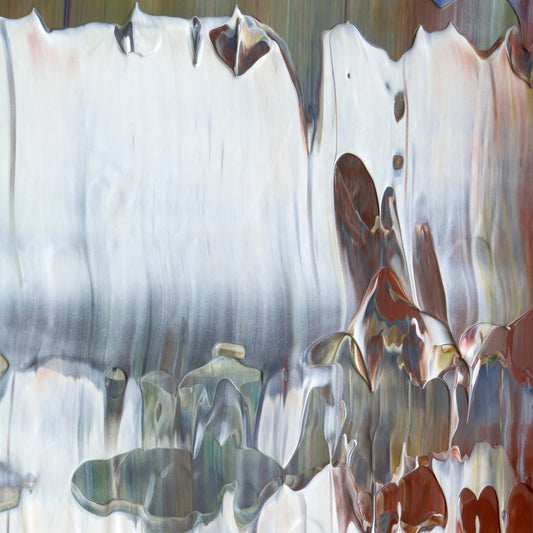 Mother's Toaster's Toasted E5 is an abstract oil-on-canvas artwork, a fractal of its parent painting Mother's Toaster's Toasted created by Anna Judd for the Scales Collection.