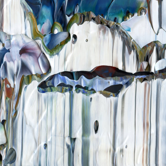Mother's Toaster's Toasted G1 is an abstract oil-on-canvas artwork, a fractal of its parent painting Mother's Toaster's Toasted created by Anna Judd for the Scales Collection.