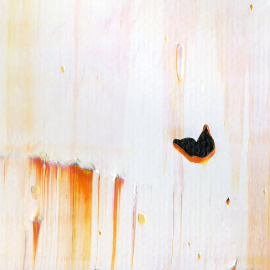 My Ravenous Ghost B5 is an abstract oil-on-canvas artwork, a fractal of its parent painting My Ravenous Ghost created by Anna Judd for the Scales Collection.