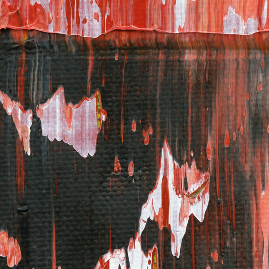 My Undying Love C2 is an abstract oil-on-canvas artwork, a fractal of its parent painting My Undying Love created by Anna Judd for the Scales Collection.