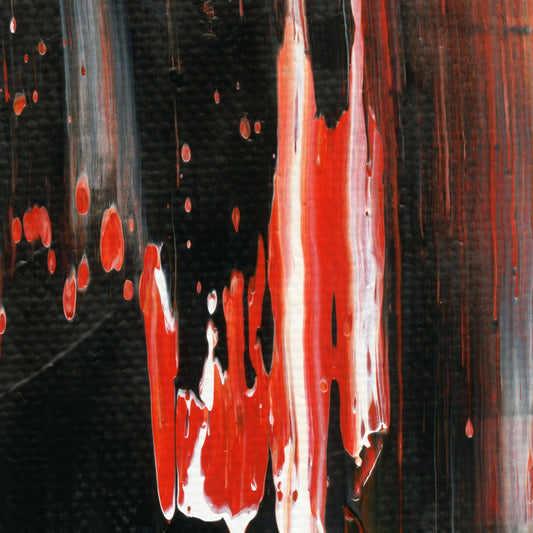 My Undying Love D4 is an abstract oil-on-canvas artwork, a fractal of its parent painting My Undying Love created by Anna Judd for the Scales Collection.