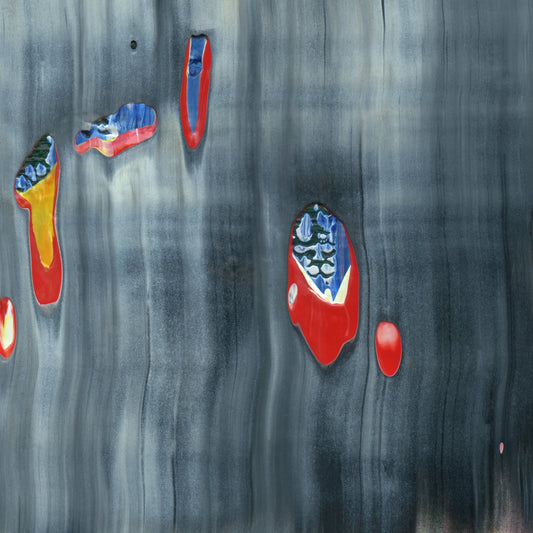 My Vapid Fantasy C3 is an abstract oil-on-canvas artwork, a fractal of its parent painting My Vapid Fantasy created by Anna Judd for the Scales Collection.