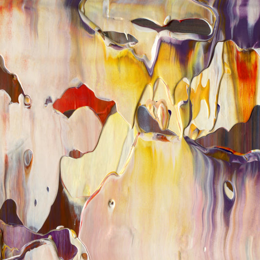 Neuroplastic Summer A2 is an abstract oil-on-canvas artwork, a fractal of its parent painting Neuroplastic Summer created by Anna Judd for the Scales Collection.