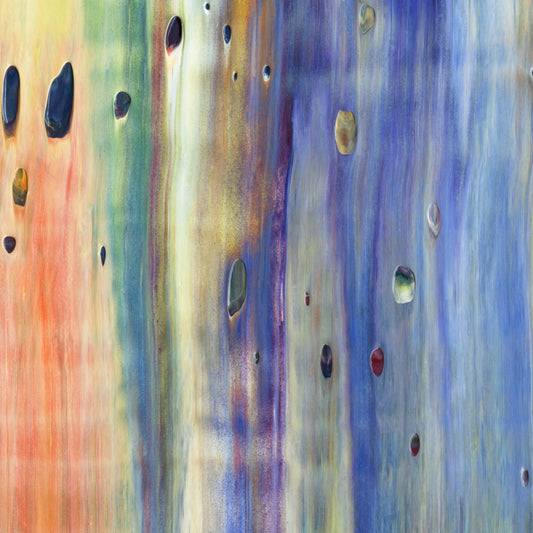 Non Local Hegemony B2 is an abstract oil-on-canvas artwork, a fractal of its parent painting Non Local Hegemony created by Anna Judd for the Scales Collection.