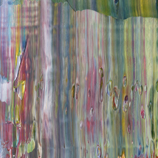 Non Local Hegemony D1 is an abstract oil-on-canvas artwork, a fractal of its parent painting Non Local Hegemony created by Anna Judd for the Scales Collection.