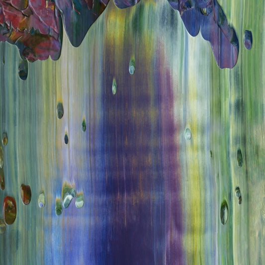 Non Local Hegemony E5 is an abstract oil-on-canvas artwork, a fractal of its parent painting Non Local Hegemony created by Anna Judd for the Scales Collection.