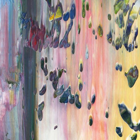 Non Local Hegemony F1 is an abstract oil-on-canvas artwork, a fractal of its parent painting Non Local Hegemony created by Anna Judd for the Scales Collection.