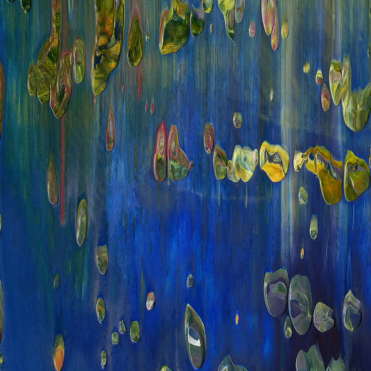 Non Local Hegemony F4 is an abstract oil-on-canvas artwork, a fractal of its parent painting Non Local Hegemony created by Anna Judd for the Scales Collection.
