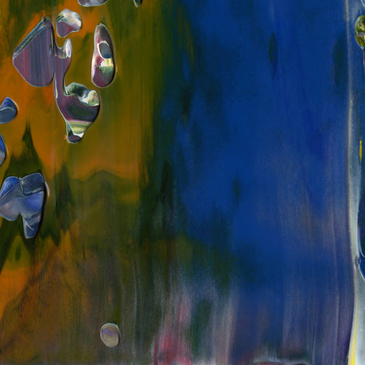 Non Local Hegemony G3 is an abstract oil-on-canvas artwork, a fractal of its parent painting Non Local Hegemony created by Anna Judd for the Scales Collection.
