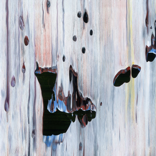 Ode to Common Things B3 is an abstract oil-on-canvas artwork, a fractal of its parent painting Ode to Common Things created by Anna Judd for the Scales Collection.