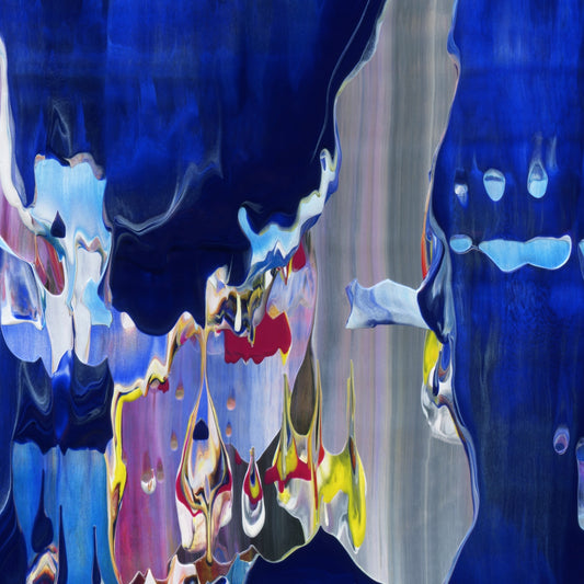 One Thousand Unspoken Apologies C4 is an abstract oil-on-canvas artwork, a fractal of its parent painting One Thousand Unspoken Apologies created by Anna Judd for the Scales Collection.