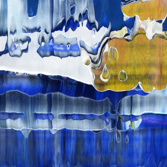 One Thousand Unspoken Apologies E2 is an abstract oil-on-canvas artwork, a fractal of its parent painting One Thousand Unspoken Apologies created by Anna Judd for the Scales Collection.