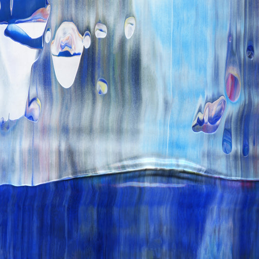 One Thousand Unspoken Apologies E4 is an abstract oil-on-canvas artwork, a fractal of its parent painting One Thousand Unspoken Apologies created by Anna Judd for the Scales Collection.