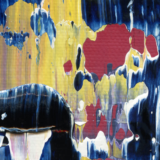 Pagoda Road B3 is an abstract oil-on-canvas artwork, a fractal of its parent painting Pagoda Road created by Anna Judd for the Scales Collection.