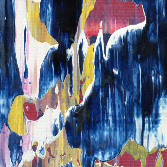 Pagoda Road C3 is an abstract oil-on-canvas artwork, a fractal of its parent painting Pagoda Road created by Anna Judd for the Scales Collection.
