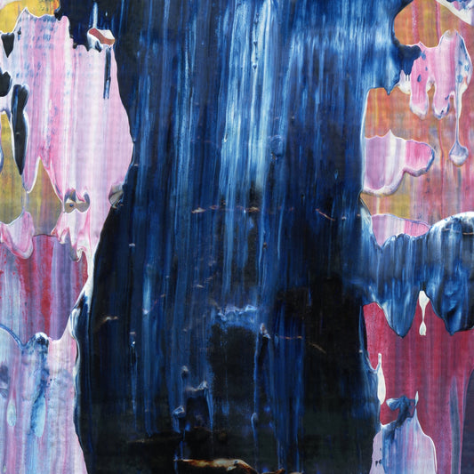 Pagoda Road D2 is an abstract oil-on-canvas artwork, a fractal of its parent painting Pagoda Road created by Anna Judd for the Scales Collection.