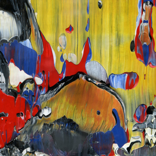 Pandora's Unbecoming D2 is an abstract oil-on-canvas artwork, a fractal of its parent painting Pandora's Unbecoming created by Anna Judd for the Scales Collection.
